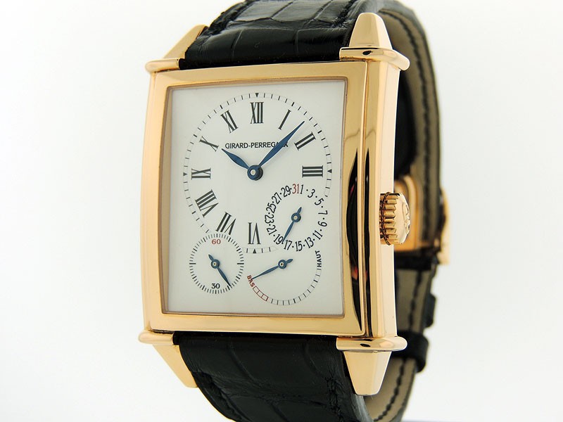 Girard Perregaux Vintage 1945 Off Center Hours/Minutes Power Reserve – 25845-52-741-BA6A