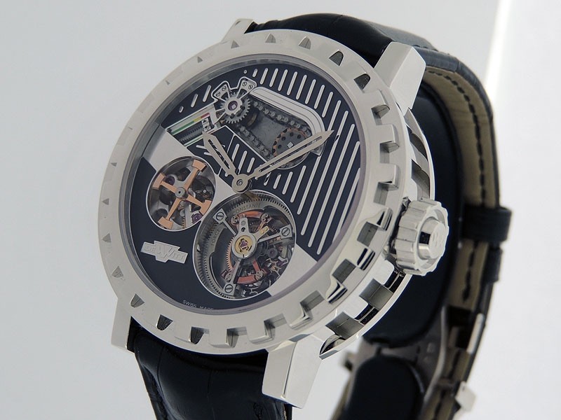 DeWitt Academia Tourbillon Force Constante Chain Drive AC.8050.20.M1020 Platinum Limited 50piece Edition Retail $290K NEW