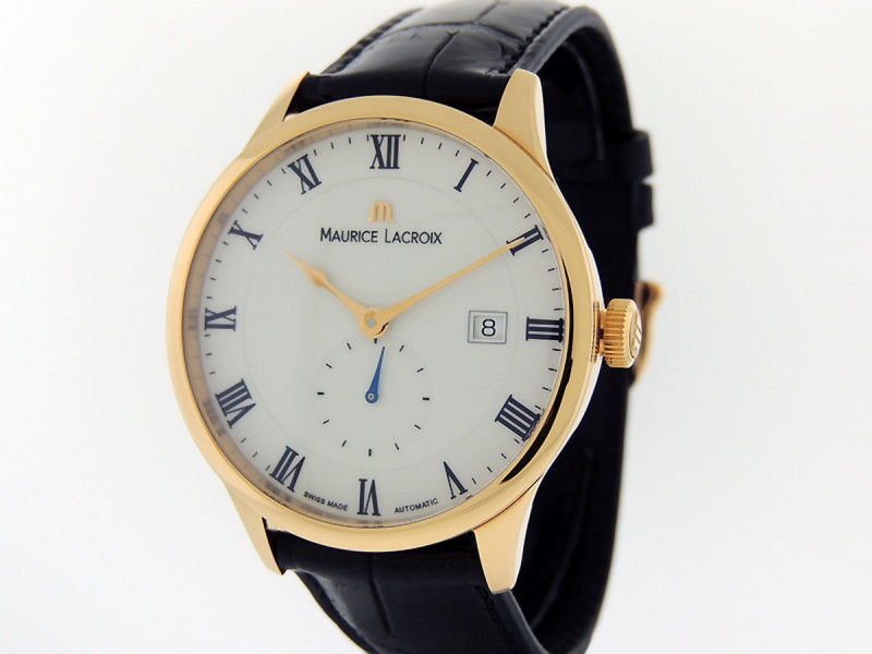 Maurice La Croix Masterpiece Tradition Rose Gold Small Seconde MP6907-PG101-113