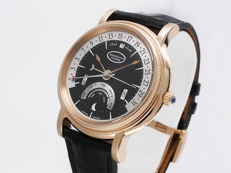 Parmigiani Toric Perpétuel Rétrograde Calendar PFH427-1001400-XA1442 18k Rose Gold Retail $74,500 NIB/NEW 