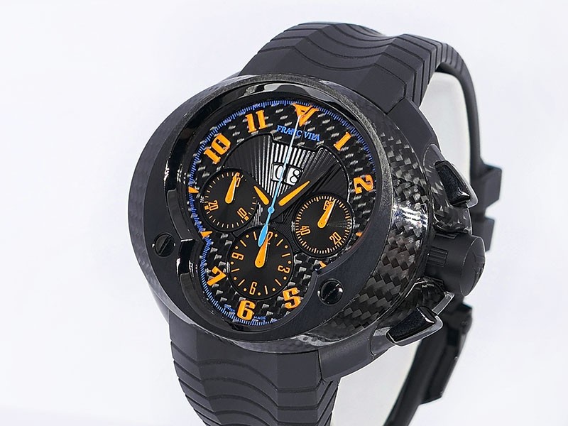      Franc Vila FV EVOS 8 Cobra 8E.DLC.212 Carbon Fiber & Titanium DLC Retail  $28,900 NIB