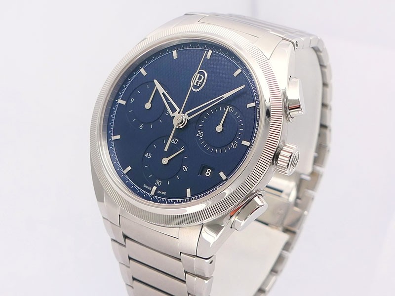 Parmigiani Tonda PF Chronograph PFC915-1020001-100182 Stainless Steel /Platinum Bezel "2022" Newest Collection Retail $31,700 