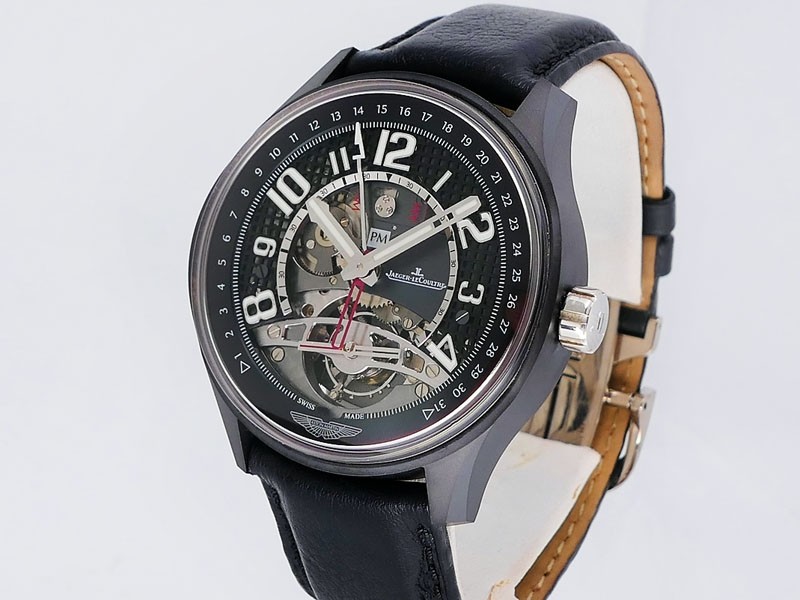Jaeger-LeCoultre AMVOX3 Tourbillon GMT Aston Martin Limited Edition 300pc 193.K.78.S or Q193K450 Ceramic/Platinum Retail $99,500