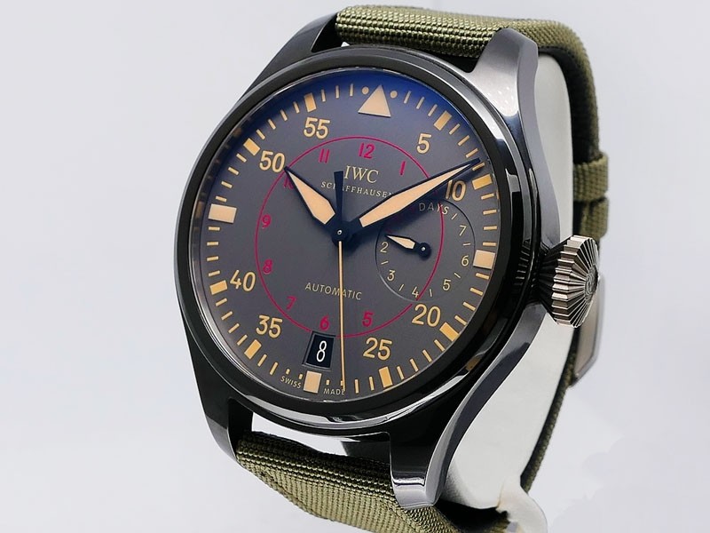 IWC Big Pilot's "Top Gun Miramar" IW5019-02 Ceramic/Titanium Retail $15,900 