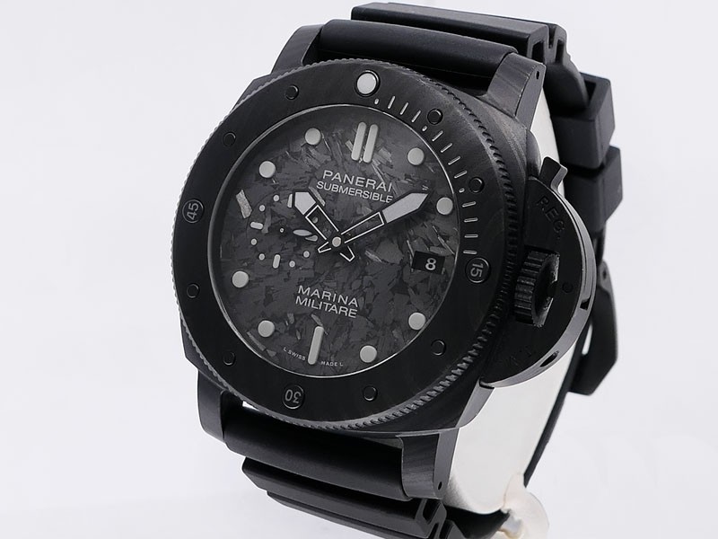 Panerai Submersible Marina Militare PAM00979 Carbotech 3 Days Dive Watch Retail $20,200