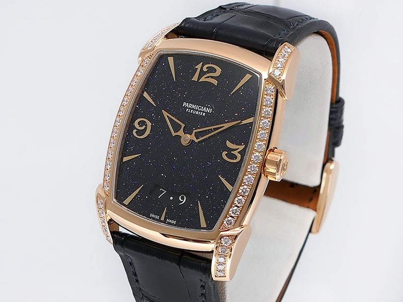 Parmigiani Fleurier Kalparisma Agenda Galaxy PFC123-1022500-HA3131 18k Rose Gold Diamonds LADIES LTD50pc Retail $30,300 Unworn/New