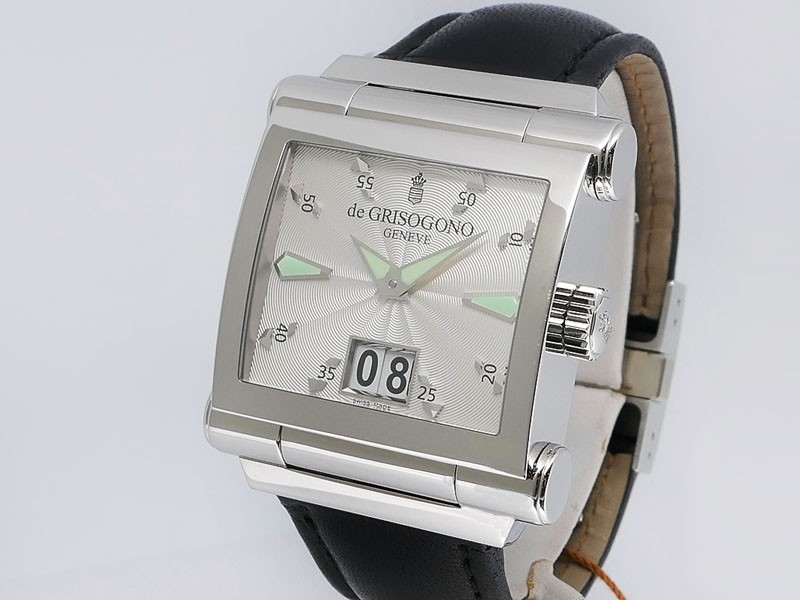 DE GRISOGONO INSTRUMENTO GRANDE DATE GRANDE N0.1 RETAIL $14,100 NEW