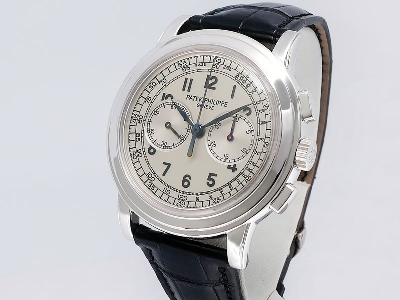 Patek Philippe Chronograph 5070G-001 18k White Gold LTD 100pc 100% Collector Complete