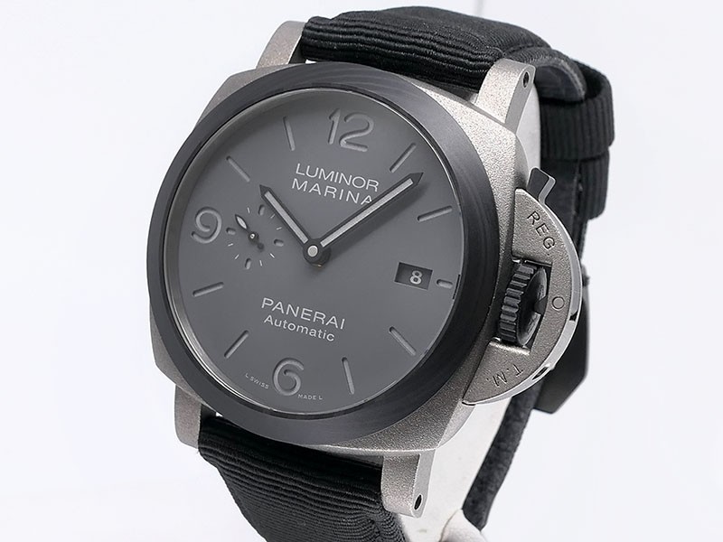 Panerai Luminor Marina TuttoGrigio PAM02662 Titanium/Carbotech Bezel LTD 44mm $17,100 Never worn Current Model 