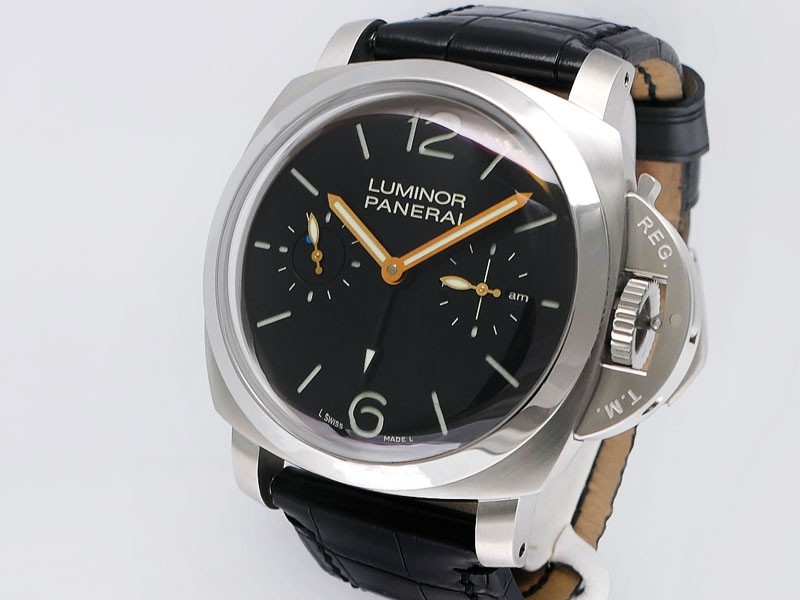 Panerai Luminor 1950 Tourbillon GMT PAM00276 Special Edition Stainless Steel LTD100 pc Pieces Retail $119,800 