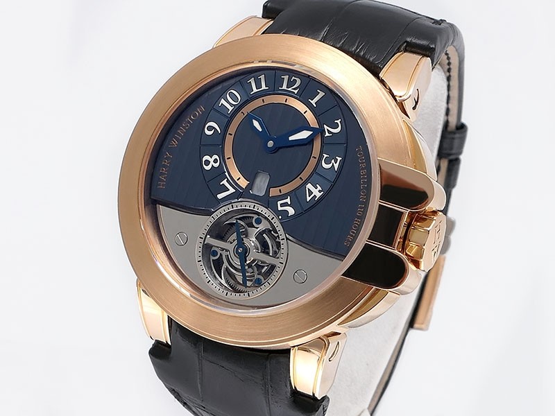 Harry Winston Ocean Tourbillon Project Z3 400-MAT44R 18k Rose Gold LTD 80pc Retail $136,500