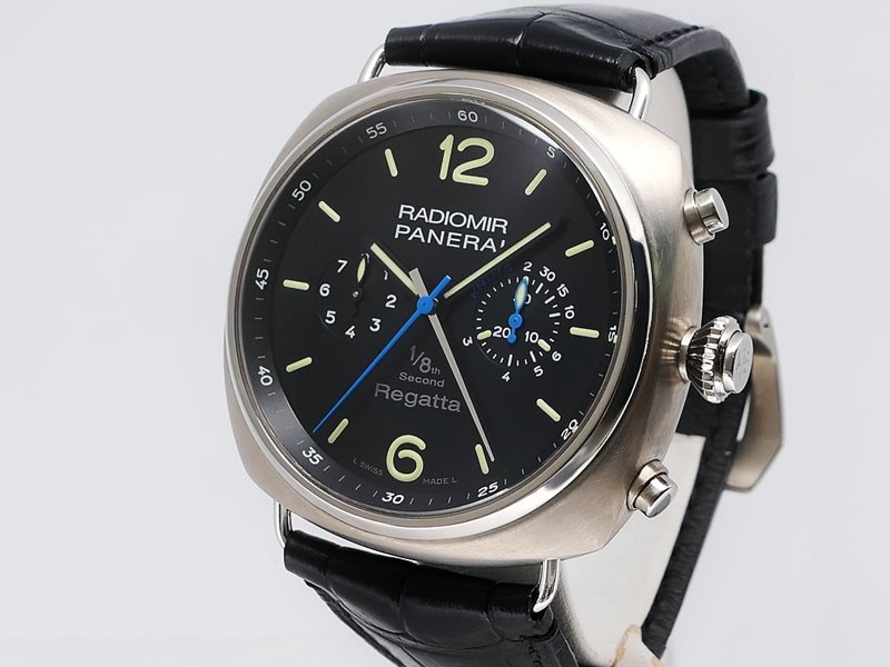 Panerai Radiormir Regatta One Eighth Second with foudroyante Titanium Special Edition 500pc PAM00343 47mm $18,500