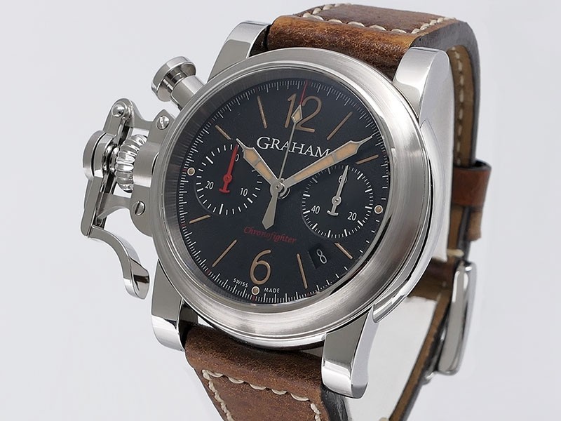 Graham Chronograph Fortress 2CRBS.B10A Stainless Steel Retail $8,900