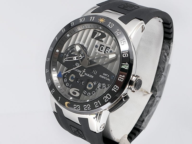 Ulysse Nardin El Toro GMT  Perpetual Calendar 329-003/13 950 Platinum LTD 500pc Retail $69,900