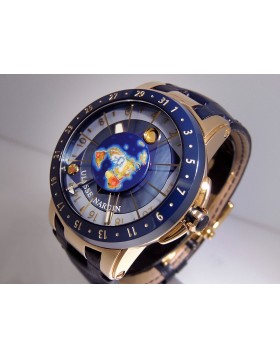 Ulysse Nardin Moonstruck 1062-113 18k Rose Gold An Astronomical watch with Moon phase and Tidal Status LTD