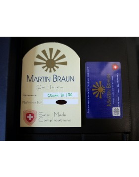Martin Braun Classic B L RG MAB 88 Automatic 18k Rose Gold Rare Retail $13,800 NIB 
