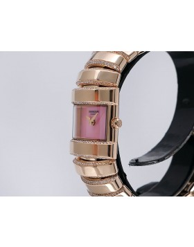 Parmigiani Fleurier Boa Lady’s watch PFA160-1023600-B10200 18k Rose Gold/ Rose Gold Diamond Set Bracelet Retail $129,700 NEW