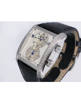 Raymond Weil Don Giovanni Cosi Dual Time/Diamonds 2888-SLA-65001 Stainless Steel Retail $9,995