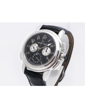 Jaquet Droz Hommage Londres GMT Chronograph J002120101 Stainless Steel Retail $10,650 