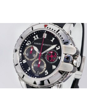 Harry, Winston, Project Z, Z2, 410-MCA44WZC/10, Ocean, Diver, Chronograph, 18k, White, Gold/,Zalium, Classwatches.com, Swiss watches