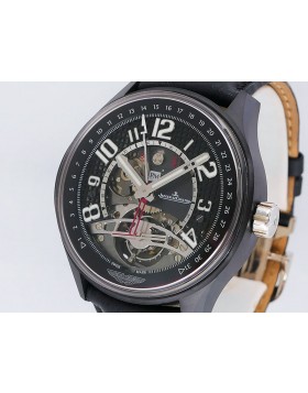 Jaeger-LeCoultre AMVOX3 Tourbillon GMT Aston Martin Limited Edition 300pc 193.K.78.S or Q193K450 Ceramic/Platinum Retail $99,500
