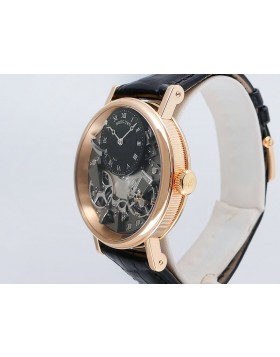 Breguet La Tradition Power Reserve 7057BR/G9/9W6 18k Rose Gold Skeleton/Open worked Retail $32,400