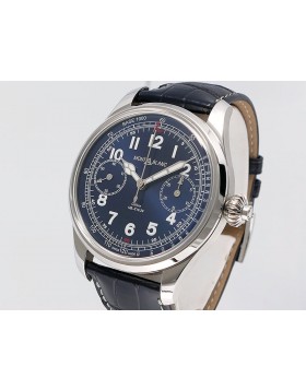Montblanc 1858 Chronograph MB/114086 Tachymetric Monopusher Minerva LTD100pc Retail $31,500
