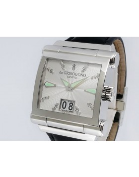 DE GRISOGONO INSTRUMENTO GRANDE DATE GRANDE N0.1 RETAIL $14,100 NEW