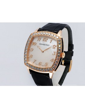 Audemars Piguet Tradition Extra-Thin Diamonds 15337OR.Zz.A810CR.01 18k Rose Gold Retail $56,000 