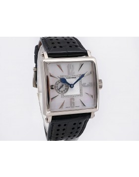 Roger Dubuis Lady's Golden Square MOP GS34 G34 98 0 3 73 18k White Gold w Diamonds "LTD 28 Pieces" Retail $33,600 (