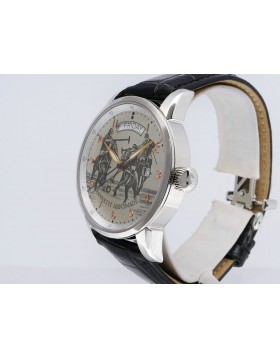 Zannetti Polo S RM 859 Stainless Steel Hand Made Day/Date LTD 42mm $9,800 NOS 