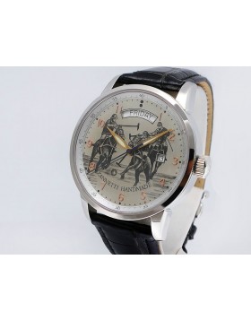 Zannetti Polo S RM 859 Stainless Steel Hand Made Day/Date LTD 42mm $9,800 NOS 