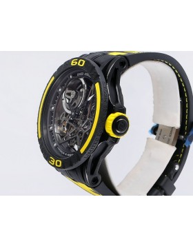 Roger Dubuis Excalibur Spider Pirelli Black DLC DBEX0826 Titanium LTD88pc Retail $84,000 Pre-owned/Unworn