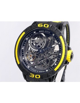 Roger Dubuis Excalibur Spider Pirelli Black DLC DBEX0826 Titanium LTD88pc Retail $84,000 Pre-owned/Unworn