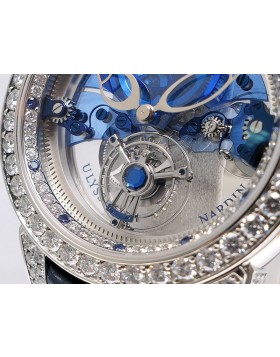 Ulysse Nardin Royal Blue Mystery Tourbillon 799-93 Platinum/Diamonds LTD 99pc Retail $316,200 