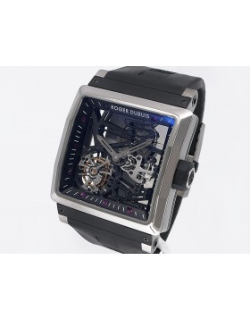 Roger Dubuis Kingsquare Tourbillon Skeleton “KS02” K540-02SQ-71-00/59000/A "RDDBKS0016" Titanium LTD Retail $106,500