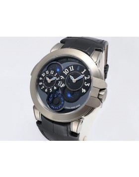 Harry Winston Project ZA Ocean 400-MATZ44ZC-K1 Dual Time Zalium LTD 300pc Retail $40,500