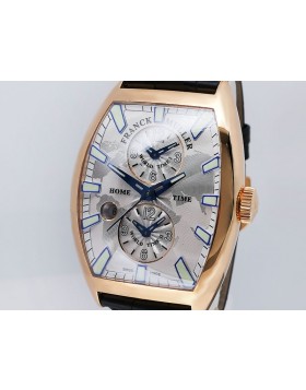 Franck Muller Cintree Curvex Master Banker World Timer 8880 MB SC DT IND 5N 18k Rose Gold Retail $35,200 