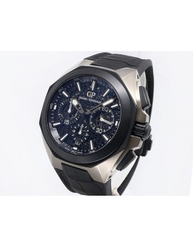 Girard Perregaux Sea Hawk Traveler Chronograph 49971-37-631-BB6A Titanium/Ceramic Retail $21800 (