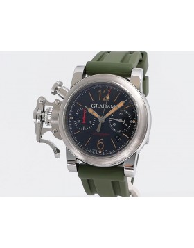 Graham Chronograph Fortress 2CRBS.B10A Stainless Steel Retail $8,900