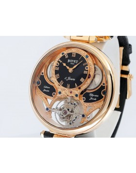 Bovet Virtuoso III Tourbillon AIQPR003-15 18k Rose Gold LTD39pc Retail $390k