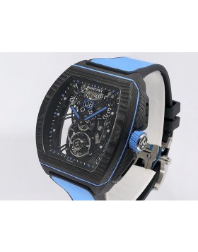Bianchet Flying Tourbillon Grande Date B1.618 (Carbon Sky Blue) CBSBFTGD4 Titanium/Carbon Retail $81,500 New Unworn 