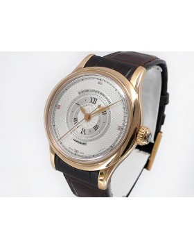 Montblanc Villeret 1858 103837 Les Secondes au Centre Retour-à-Zéro 18k Rose Gold LTD58 pc Jubilee Edition Retail $50,000