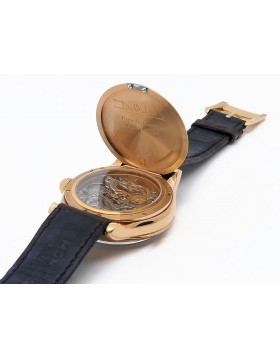 Montblanc Villeret 1858 103837 Les Secondes au Centre Retour-à-Zéro 18k Rose Gold LTD58 pc Jubilee Edition Retail $50,000