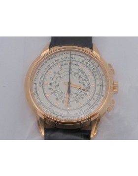 Patek Phillippe Multi-Scale Chronograph 5975 175th Anniversary 5975R-001 18k Rose Gold LTD Retail $102,000 NIB 