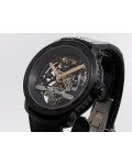 DEWITT TWENTY-8-EIGHT SKELETON TOURBILLON T8.TH.014 TITANIUM/DLC COATING LTD10PC IN BLACK OF 99 PIECE EDITION RETAIL $150,800 NEW 