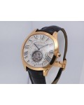Cartier Drive De Cartier Flying Tourbillon W4100013 18k Rose Gold Retail $77,500