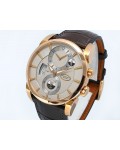 Parmigiani Fleurier Tonda Hemisphere Dual Time PFC231-1002400-HA1241 18k Rose Gold Retail $43,000 New 