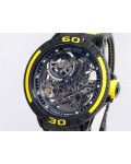 Roger Dubuis Excalibur Spider Pirelli Black DLC DBEX0826 Titanium LTD88pc Retail $84,000 Pre-owned/Unworn