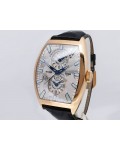 Franck Muller Cintree Curvex Master Banker World Timer 8880 MB SC DT IND 5N 18k Rose Gold Retail $35,200 